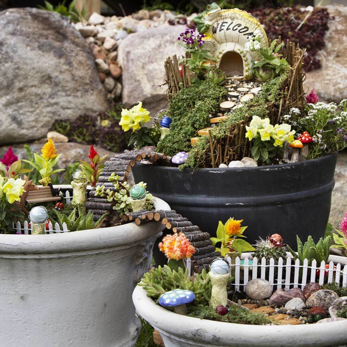 Diy fairy garden