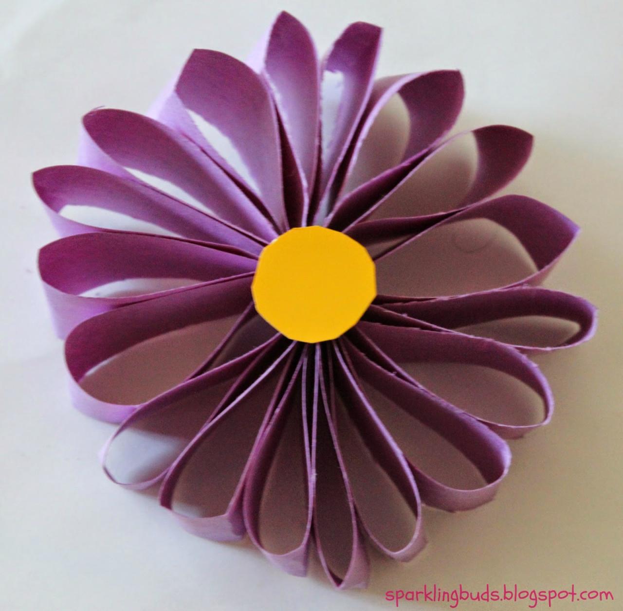 Paper flowers easy