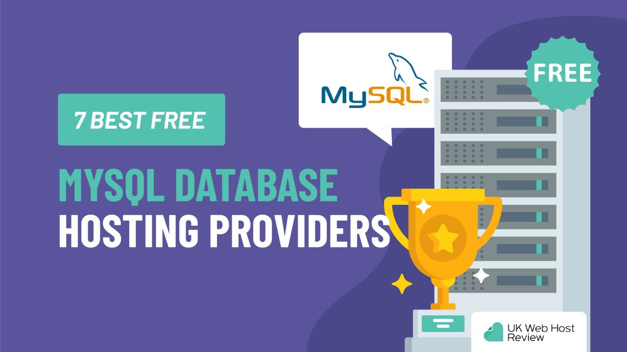 Free database hosting