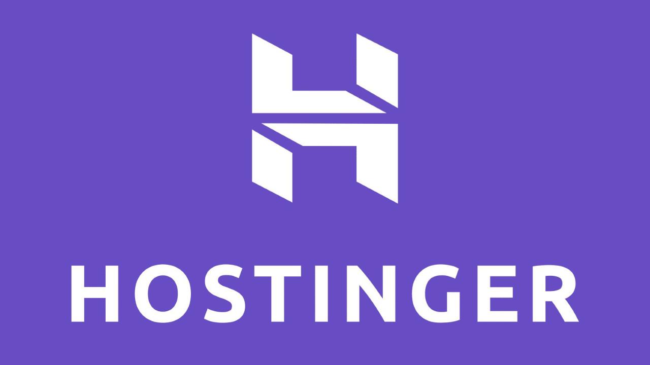 Hostinger web hosting