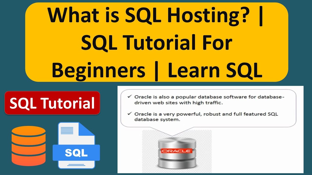 Sql hosting