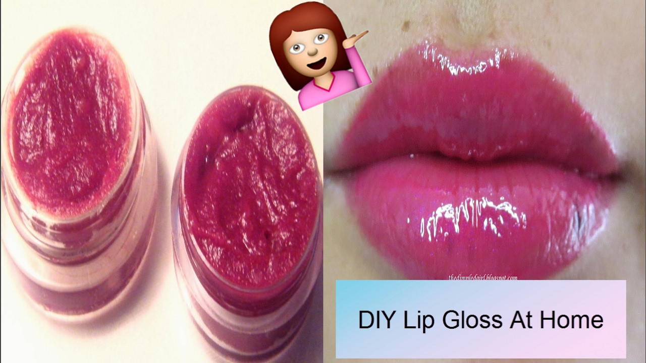 Homemade lip gloss