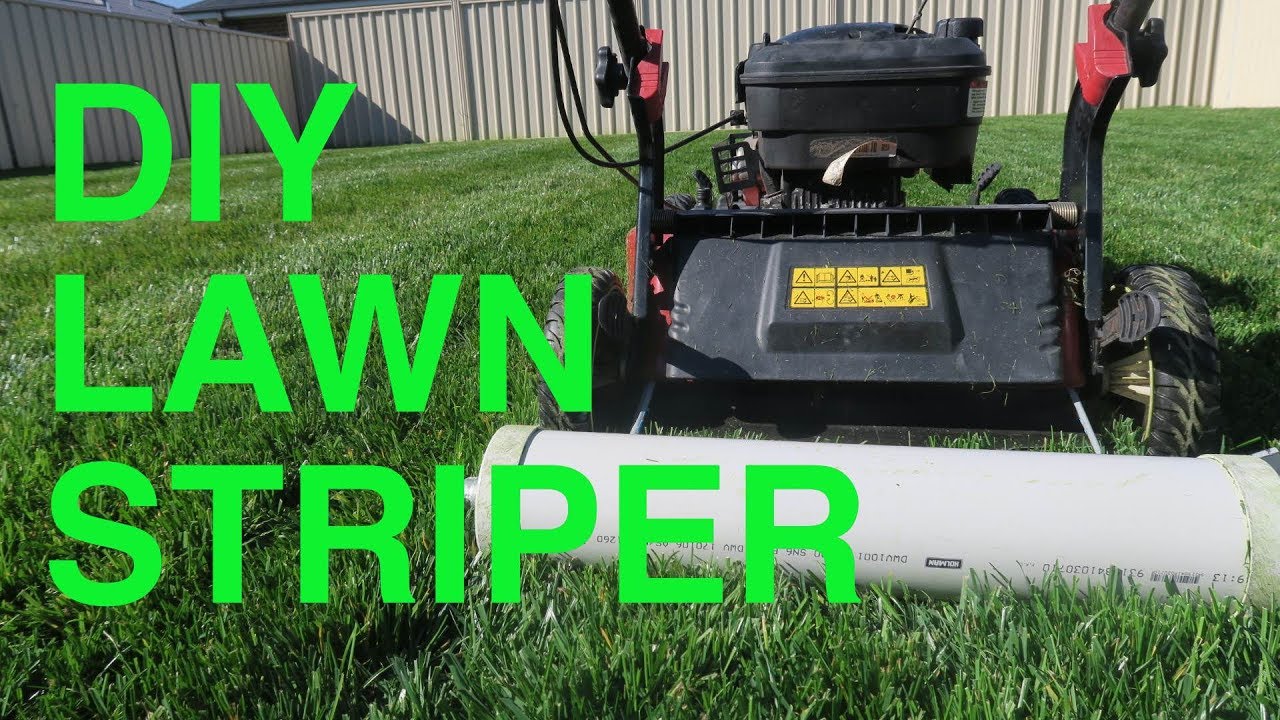 Diy lawn striper