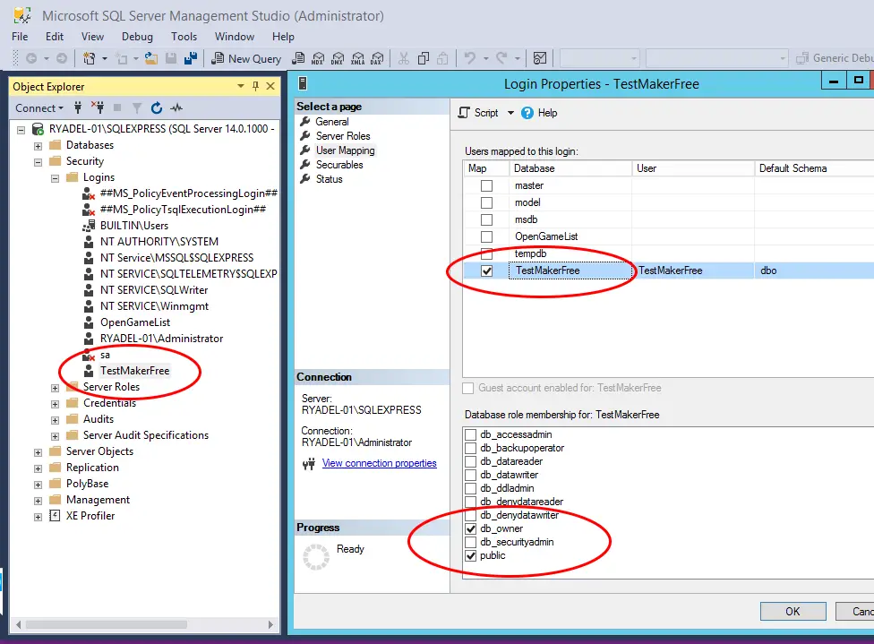 Sql server 2017 express