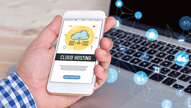 Cloud web hosting services